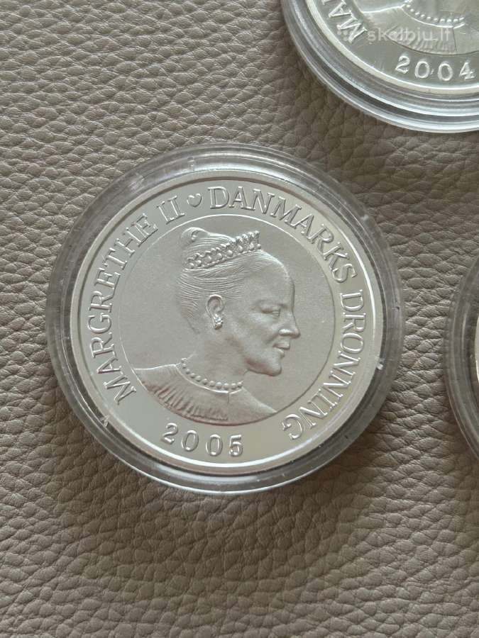 Sidabrine moneta 1 oz uncija - nuotraukos Nr. 4