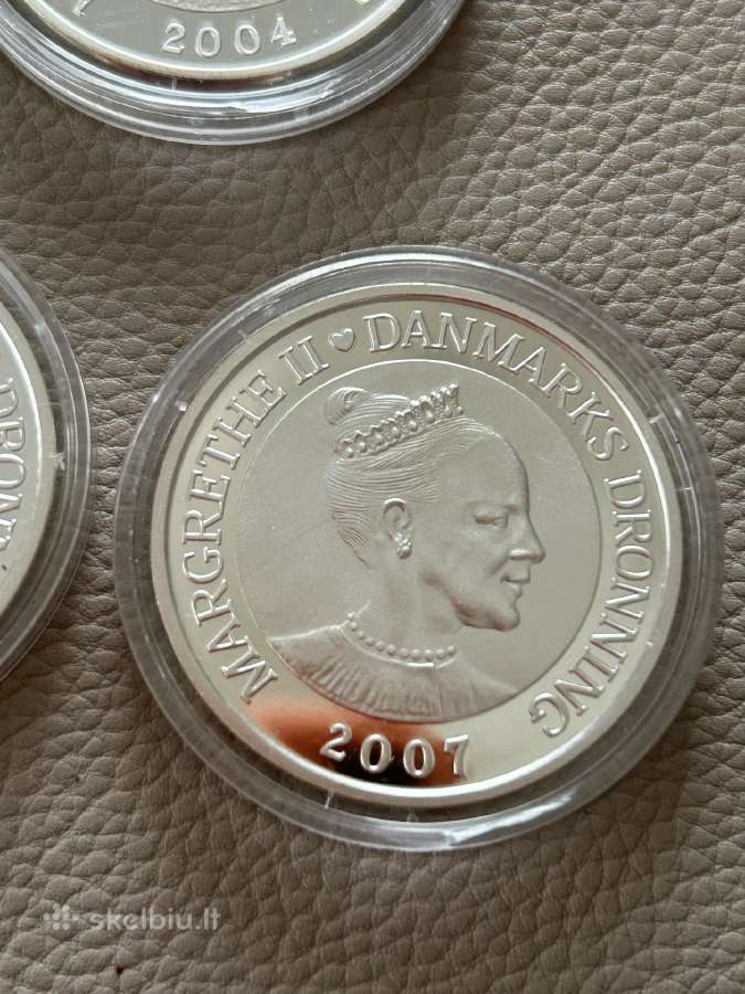 Sidabrine moneta 1 oz uncija - nuotraukos Nr. 5