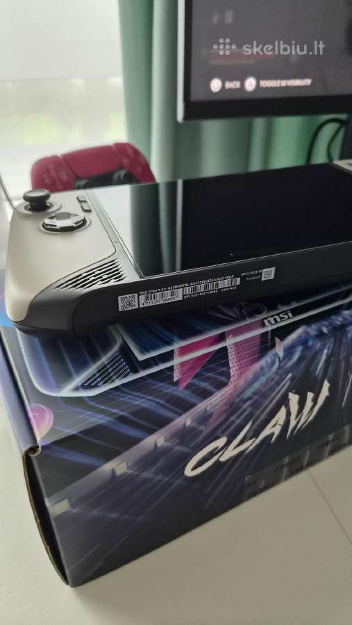 Msi Claw 8 Ai+ ideali konsolė - nuotraukos Nr. 4