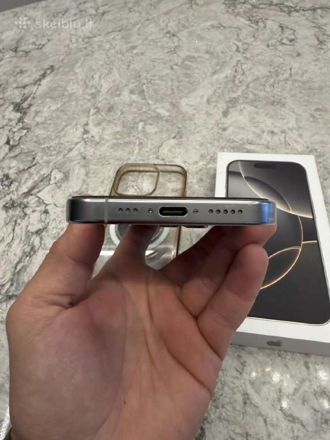 iPhone 16 pro, 512gb 90% baterija - nuotraukos Nr. 5