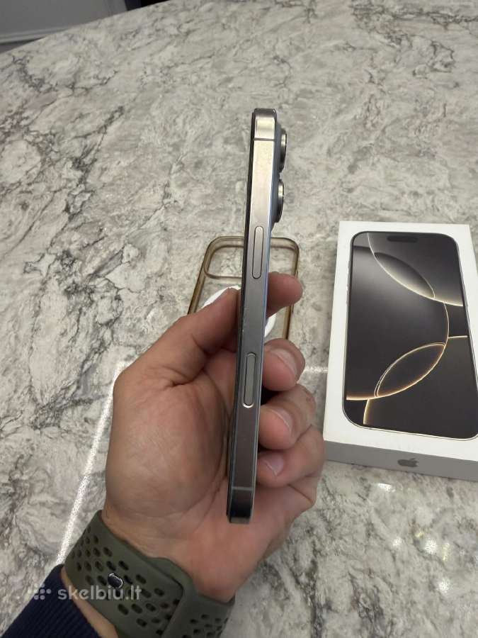 iPhone 16 pro, 512gb 90% baterija - nuotraukos Nr. 7