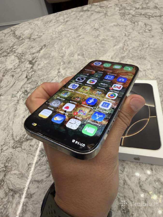 iPhone 16 pro, 512gb 90% baterija - nuotraukos Nr. 10