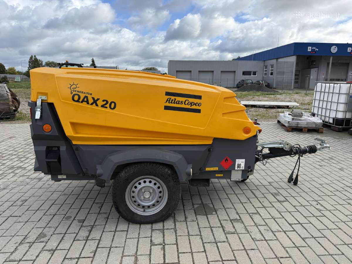 Generatorius Atlas Copco Qax - nuotraukos Nr. 5