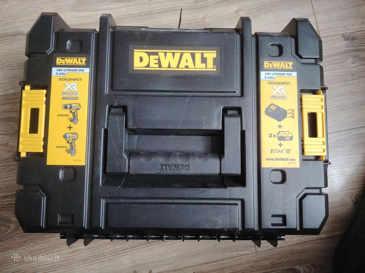 Naujas Dewalt suktuvu rinkinys - nuotraukos Nr. 2