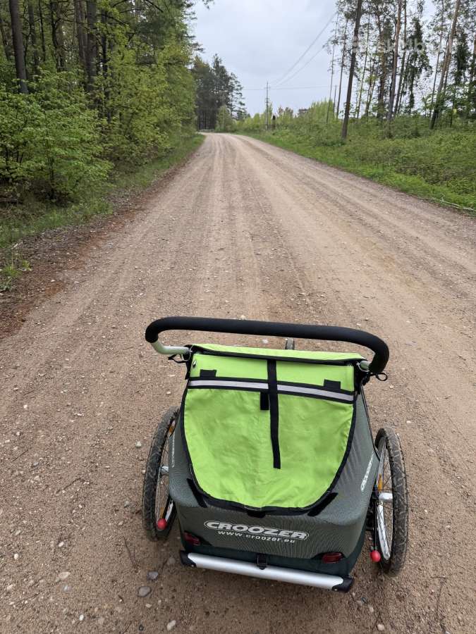 Croozer for two dviračiui ir bėgimui - nuotraukos Nr. 2