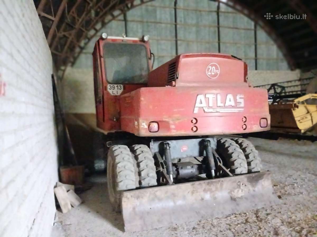 Atlas 1304 ratinis ekskavatorius - nuotraukos Nr. 5