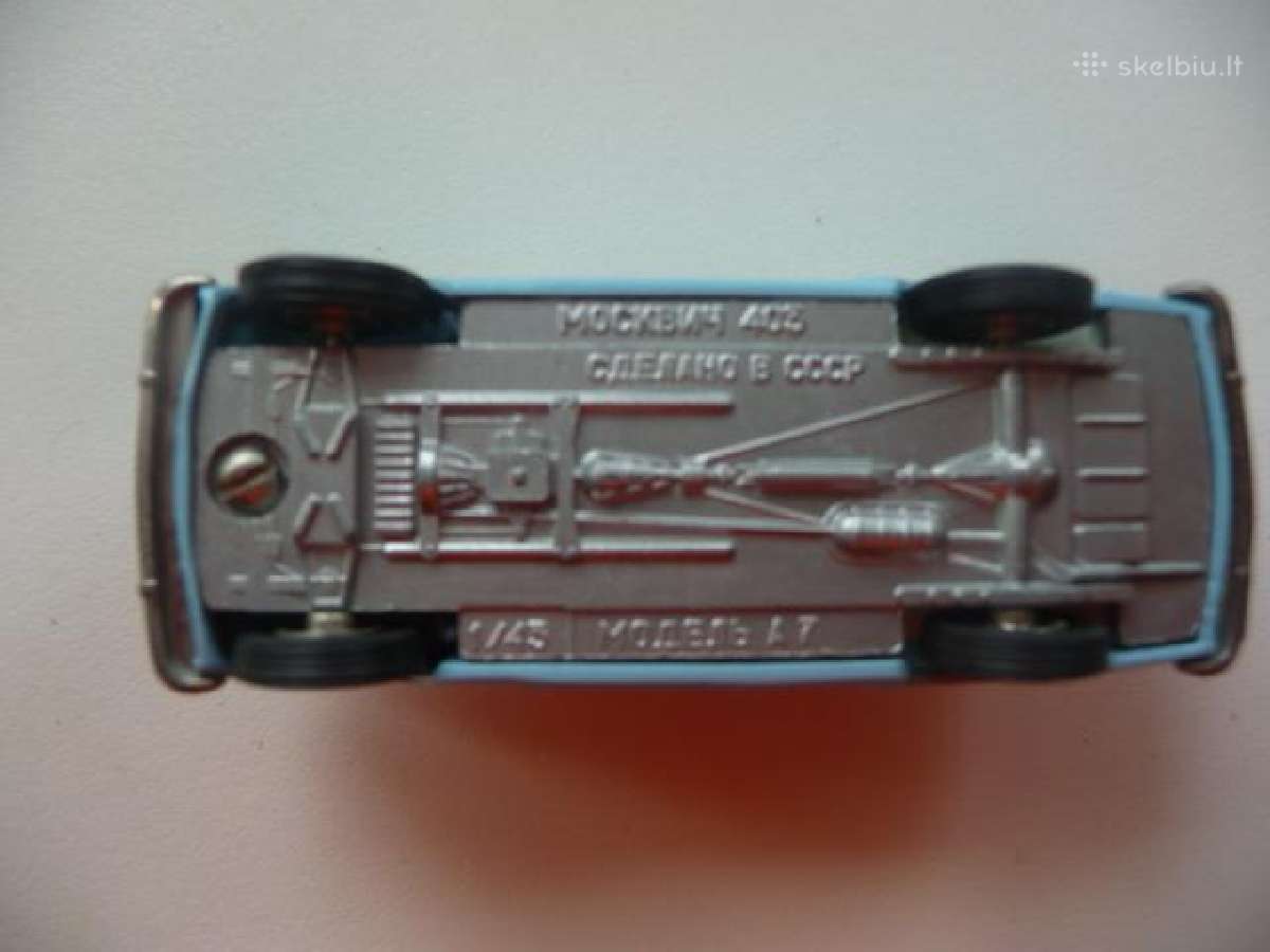 Automodeliukas Moskvich 403 1:43 - nuotraukos Nr. 6