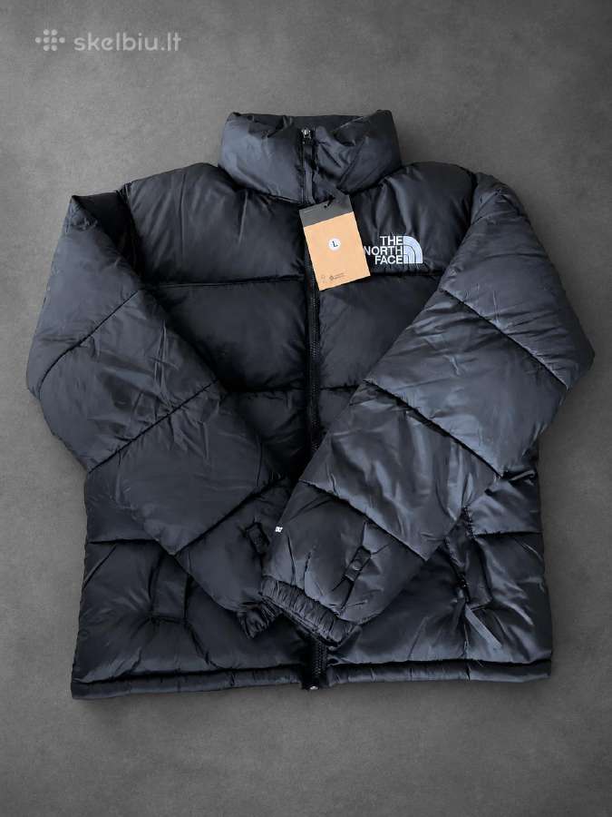 The North Face juoda Nuptse pūkinė striukė - nuotraukos Nr. 2