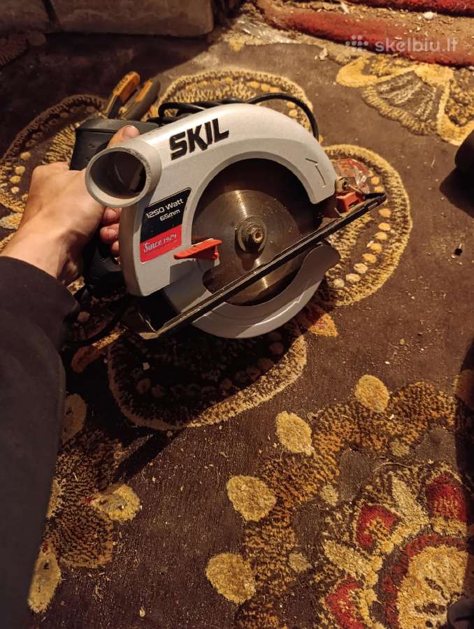 Skil elektrinis diskinis pjūklas 600w - nuotraukos Nr. 2