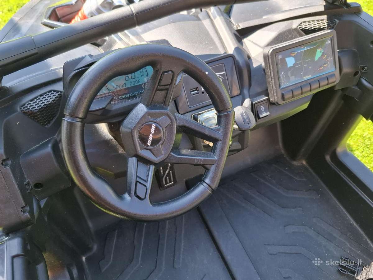 Dvivietis elektromobilis vaikams can-am Maverick 2 - nuotraukos Nr. 5