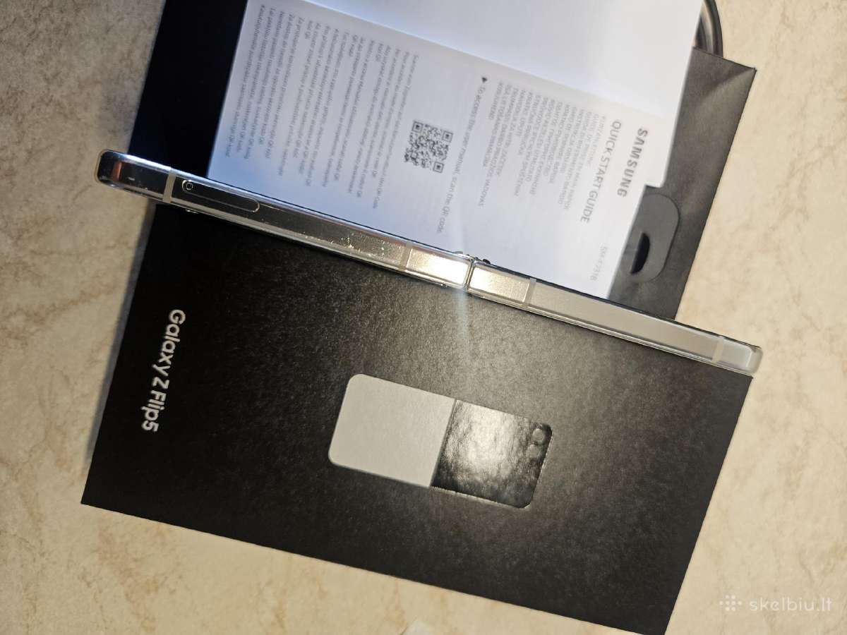 Samsung Galaxy Z Flip5 Cream - nuotraukos Nr. 6