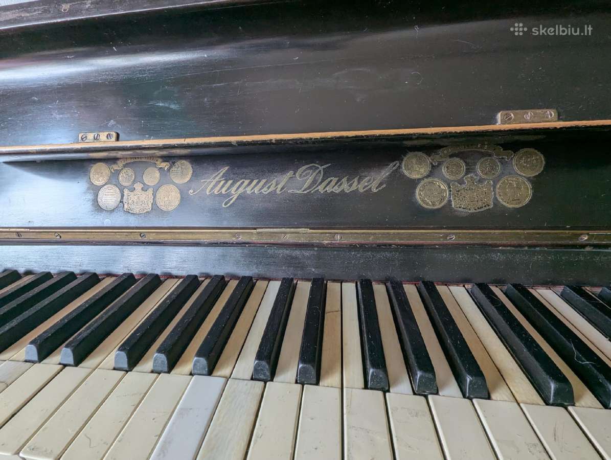 Pianinas August Dassel - nuotraukos Nr. 8