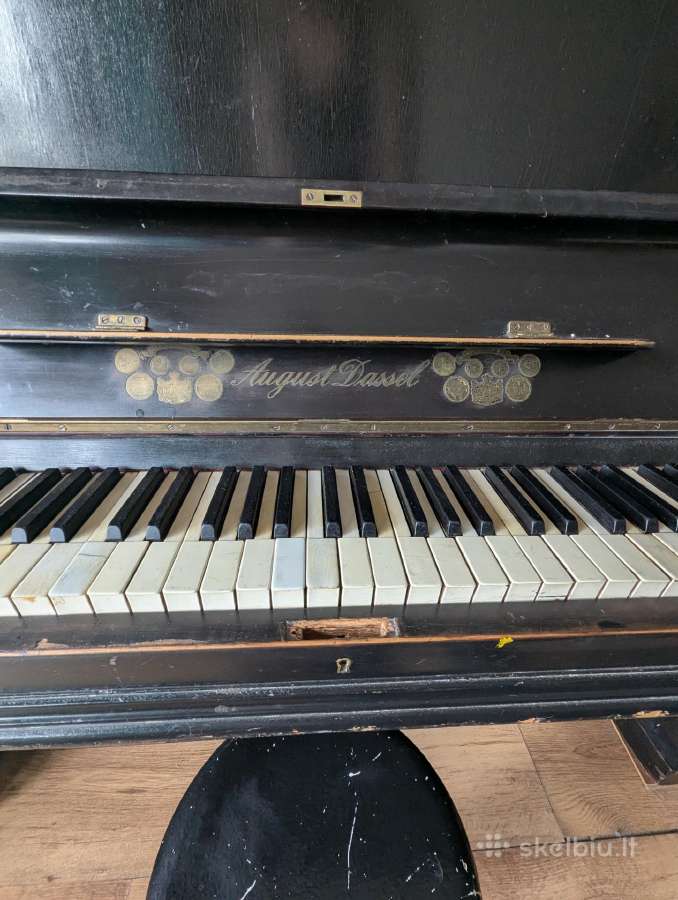 Pianinas August Dassel - nuotraukos Nr. 11
