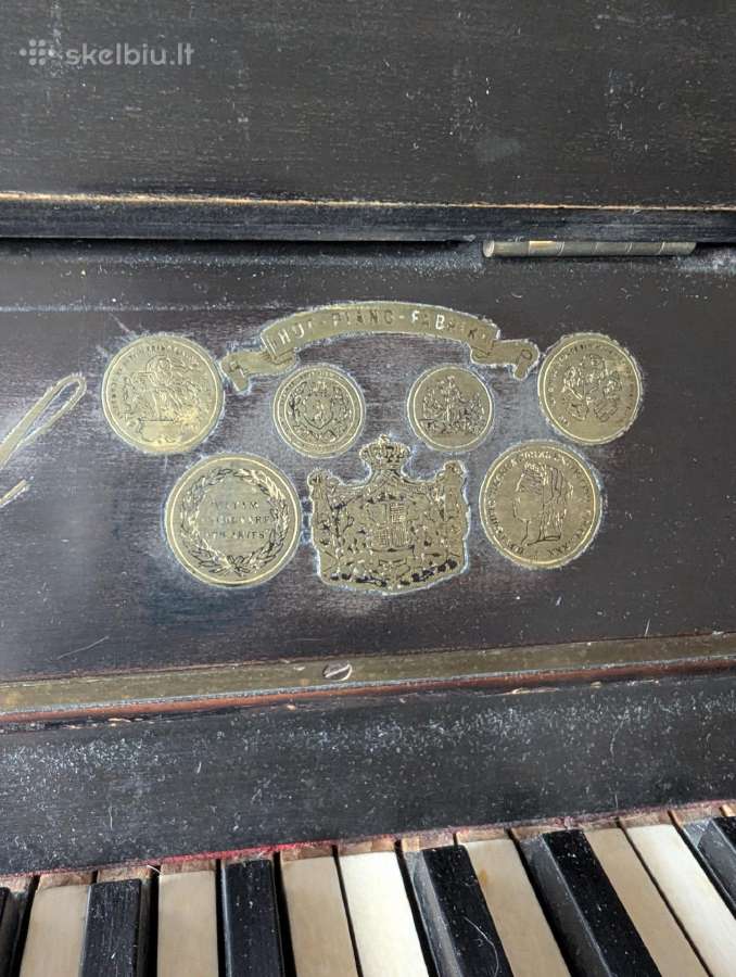 Pianinas August Dassel - nuotraukos Nr. 14