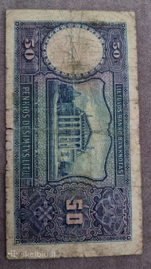 1928 m 50 litų - nuotraukos Nr. 4