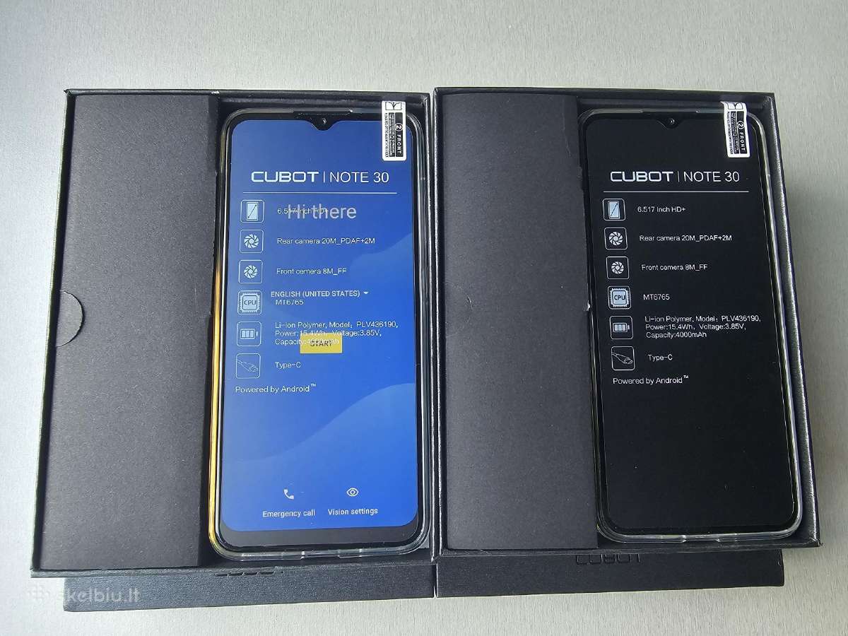 Cubot Note 30 - nuotraukos Nr. 2