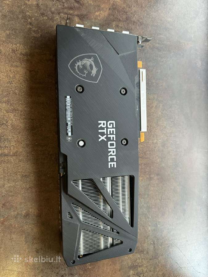 Parduodu Rtx 3060 Msi ventus 3x Oc Ryzen 5 5500 - nuotraukos Nr. 5