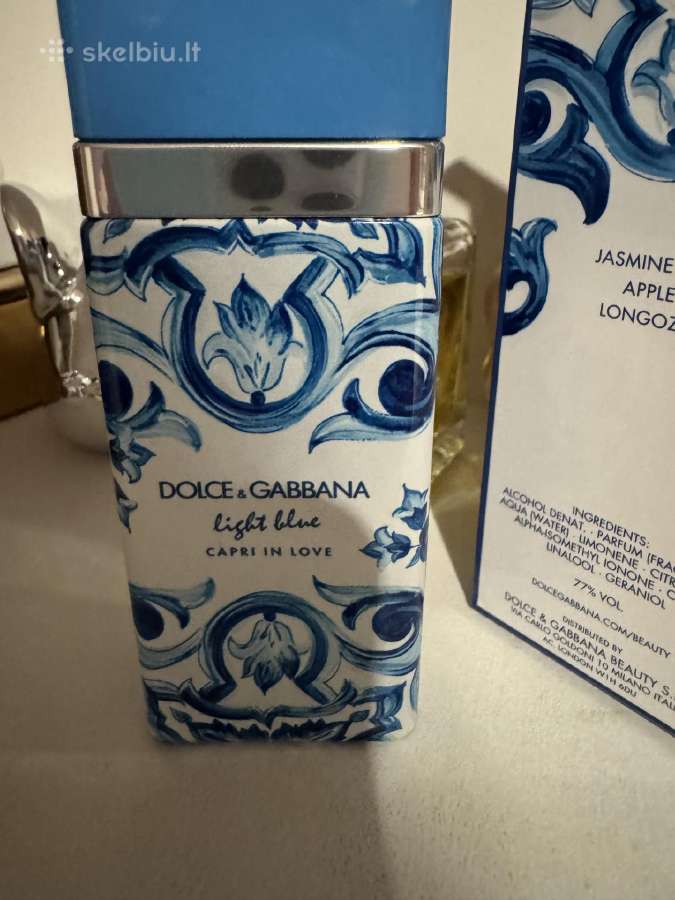 Dolce Gabbana Light Blue Capri In Love Pour Homme - nuotraukos Nr. 3