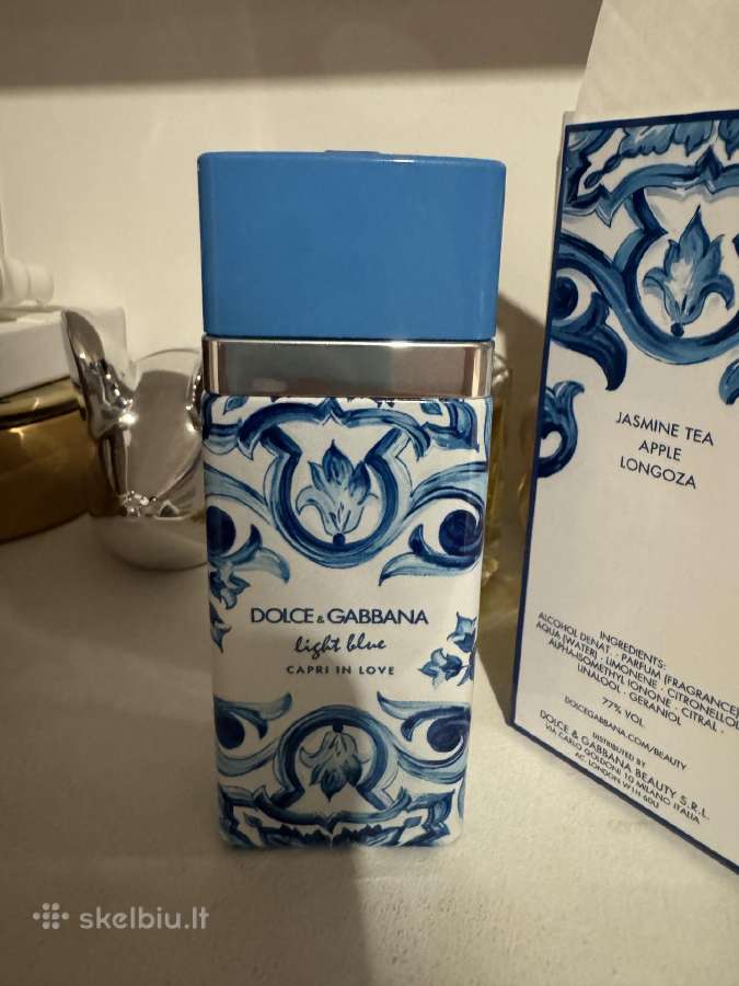 Dolce Gabbana Light Blue Capri In Love Pour Homme - nuotraukos Nr. 4