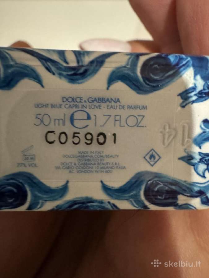 Dolce Gabbana Light Blue Capri In Love Pour Homme - nuotraukos Nr. 6