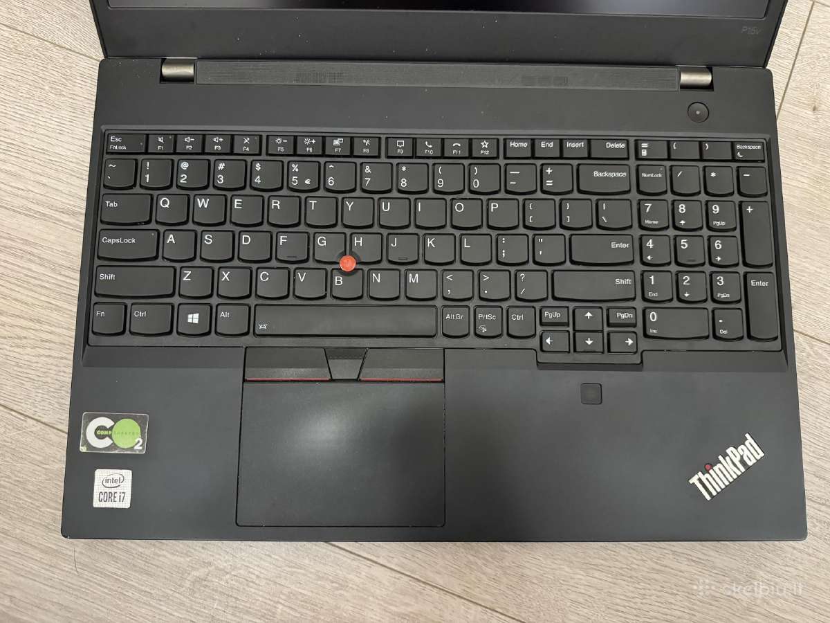 Lenovo Thinkpad P15v Gen 1 – i7 / 24 GB / 512 GB - nuotraukos Nr. 2