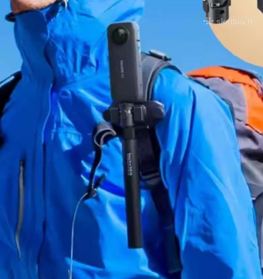 Insta360 Magnetic Selfie Stick Holster laikiklis - nuotraukos Nr. 2