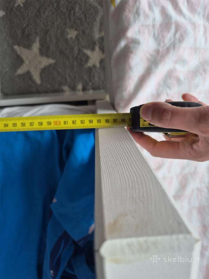 Dviaukštė lova arba 2 lovytės 160cm*80cm - nuotraukos Nr. 7