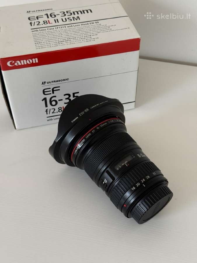 Canon Ef 16-35mm f/2.8l II Usm - nuotraukos Nr. 2