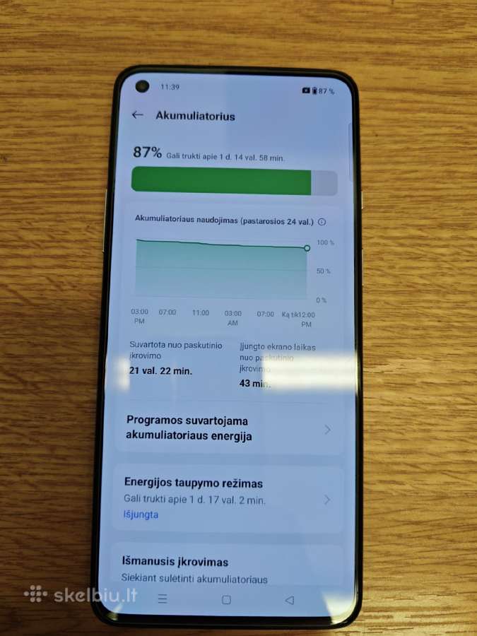 Oneplus 8t + Huawei Watch GT 2 Pro - nuotraukos Nr. 2