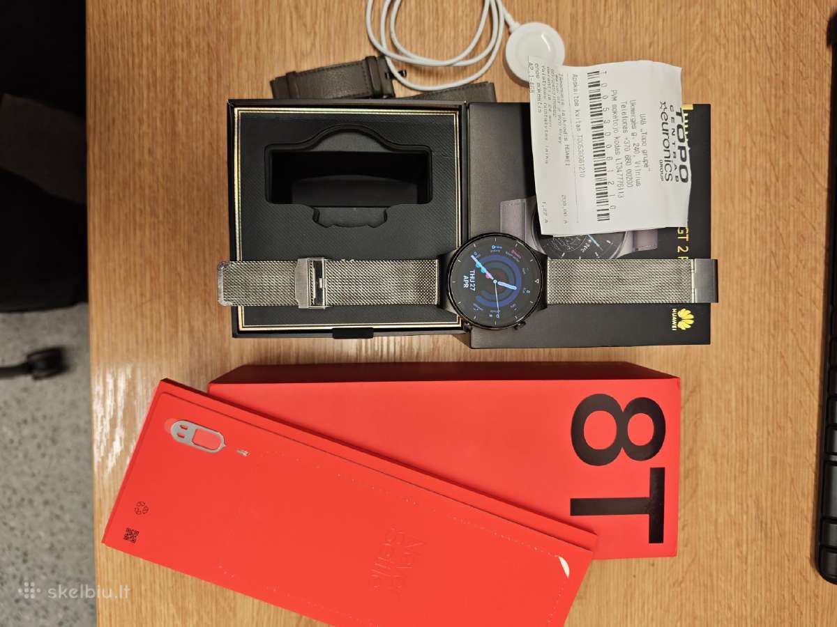 Oneplus 8t + Huawei Watch GT 2 Pro - nuotraukos Nr. 15