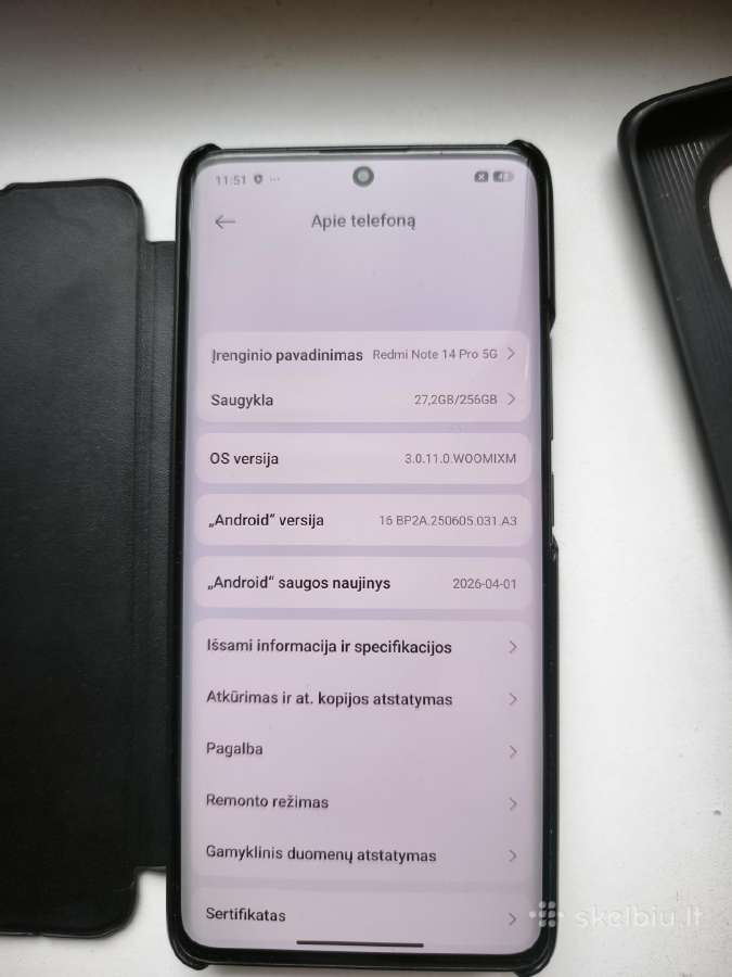 Readmi note 14 pro 5G - nuotraukos Nr. 3