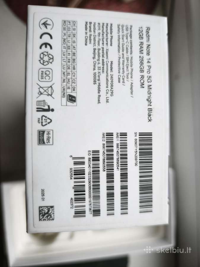 Readmi note 14 pro 5G - nuotraukos Nr. 4