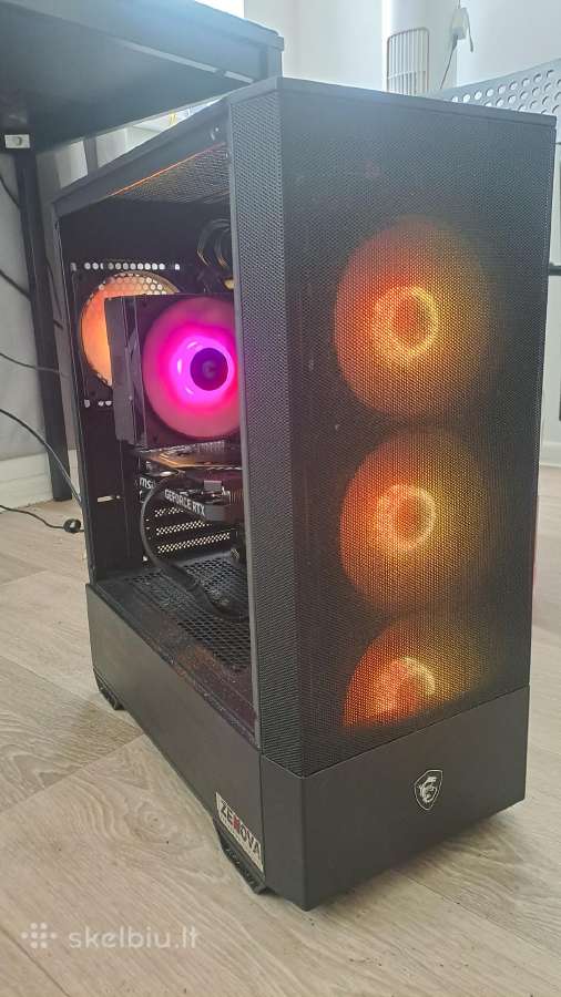 Ryzen 5 7600x Rtx / 4060 Ti 16gb / 16gb Ddr5 / 1tb - nuotraukos Nr. 3