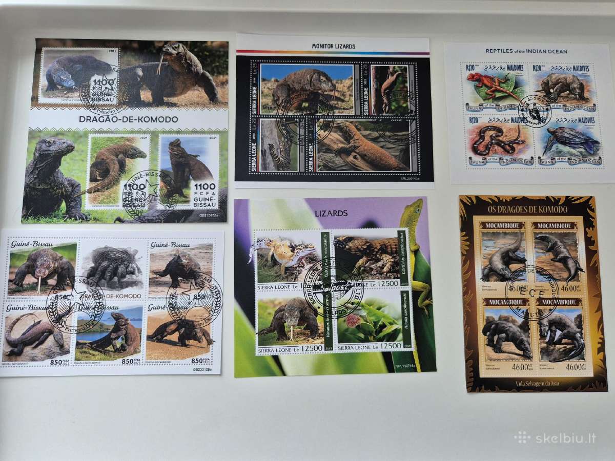 Parduodu gražius pašto ženklus Faunos tematika - nuotraukos Nr. 3