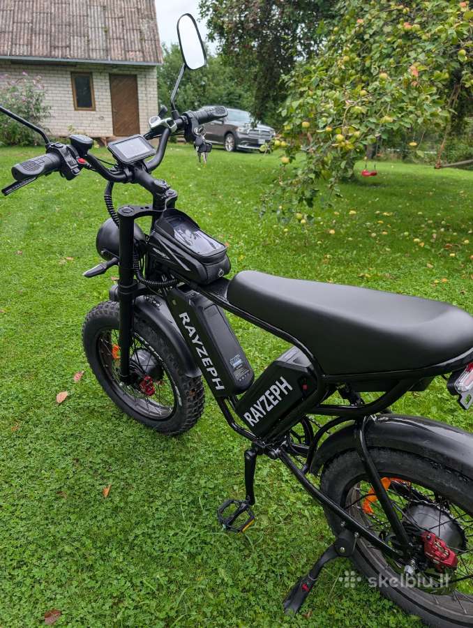 Elektrinis dviratis Ridstar Q20pro, 2000w - nuotraukos Nr. 2