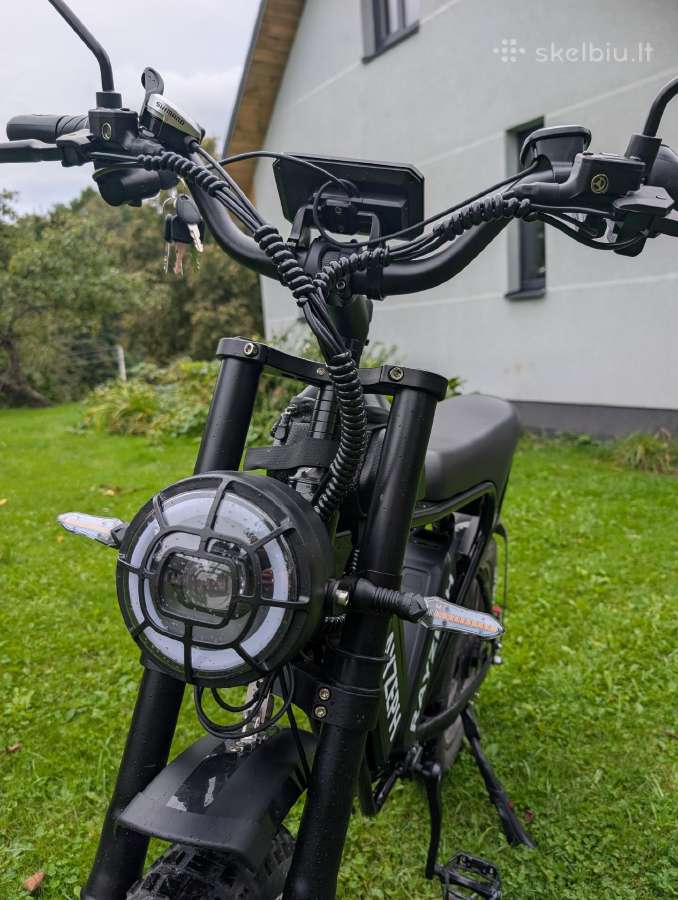 Elektrinis dviratis Ridstar Q20pro, 2000w - nuotraukos Nr. 4