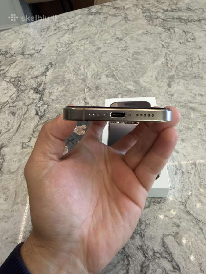 iPhone 16 pro, 256gb 89% - nuotraukos Nr. 6