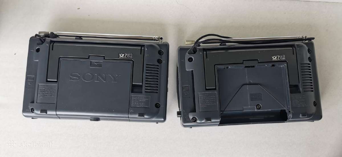 2 x Sony Icf-sw800 Fm/sw Radijo Imtuvai (Defektas) - nuotraukos Nr. 4
