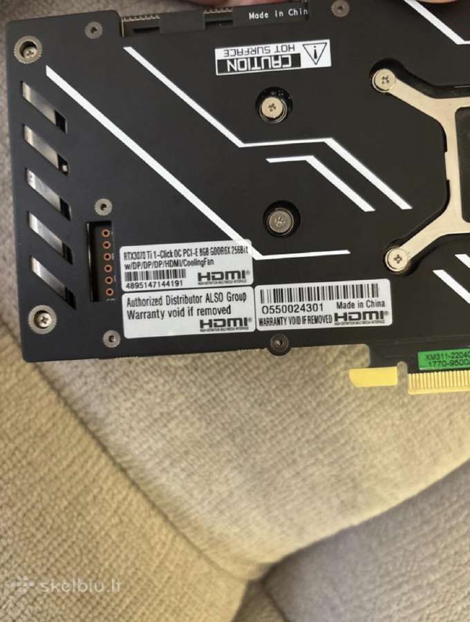 Rtx 3070 ti - nuotraukos Nr. 8