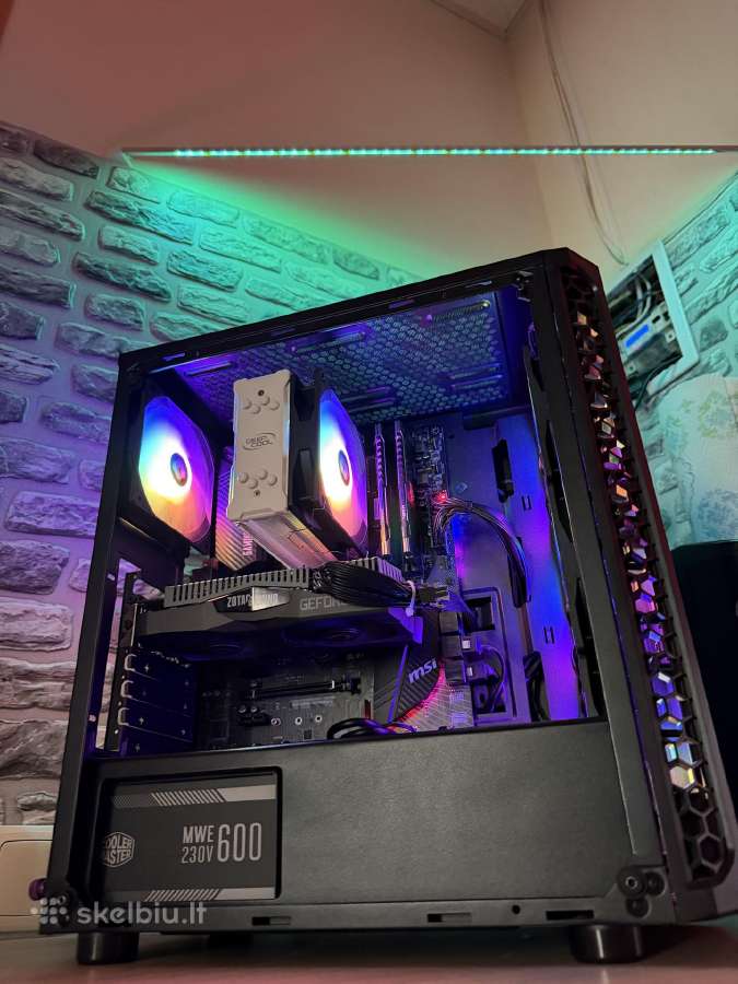 Ryzen 7 3700x / Rtx 2060 / 16 GB RAM / 1,13 TB - nuotraukos Nr. 4