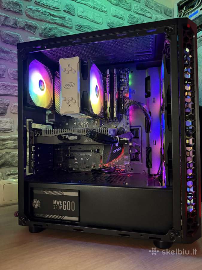 Ryzen 7 3700x / Rtx 2060 / 16 GB RAM / 1,13 TB - nuotraukos Nr. 5