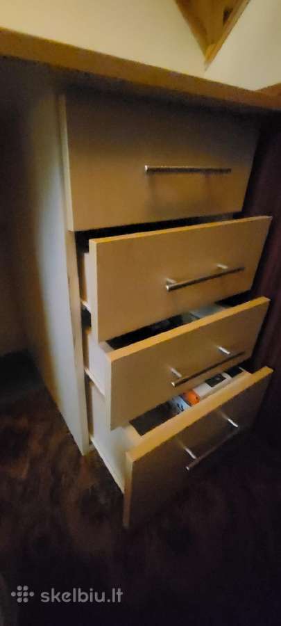 Rašomasis / biuro stalas su dviem spintelėmis - nuotraukos Nr. 10