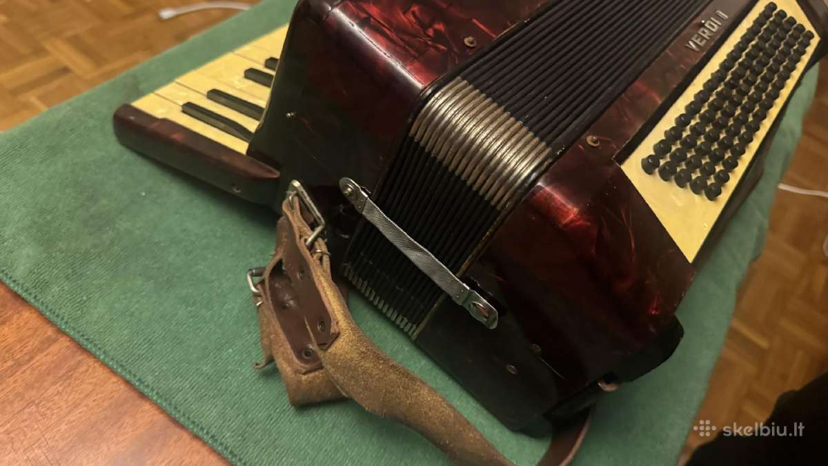 Akordionas Verdi Hohner II - nuotraukos Nr. 2