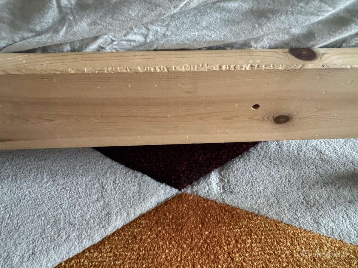 Ikea dviaukštė medinė lova Mydal - nuotraukos Nr. 3
