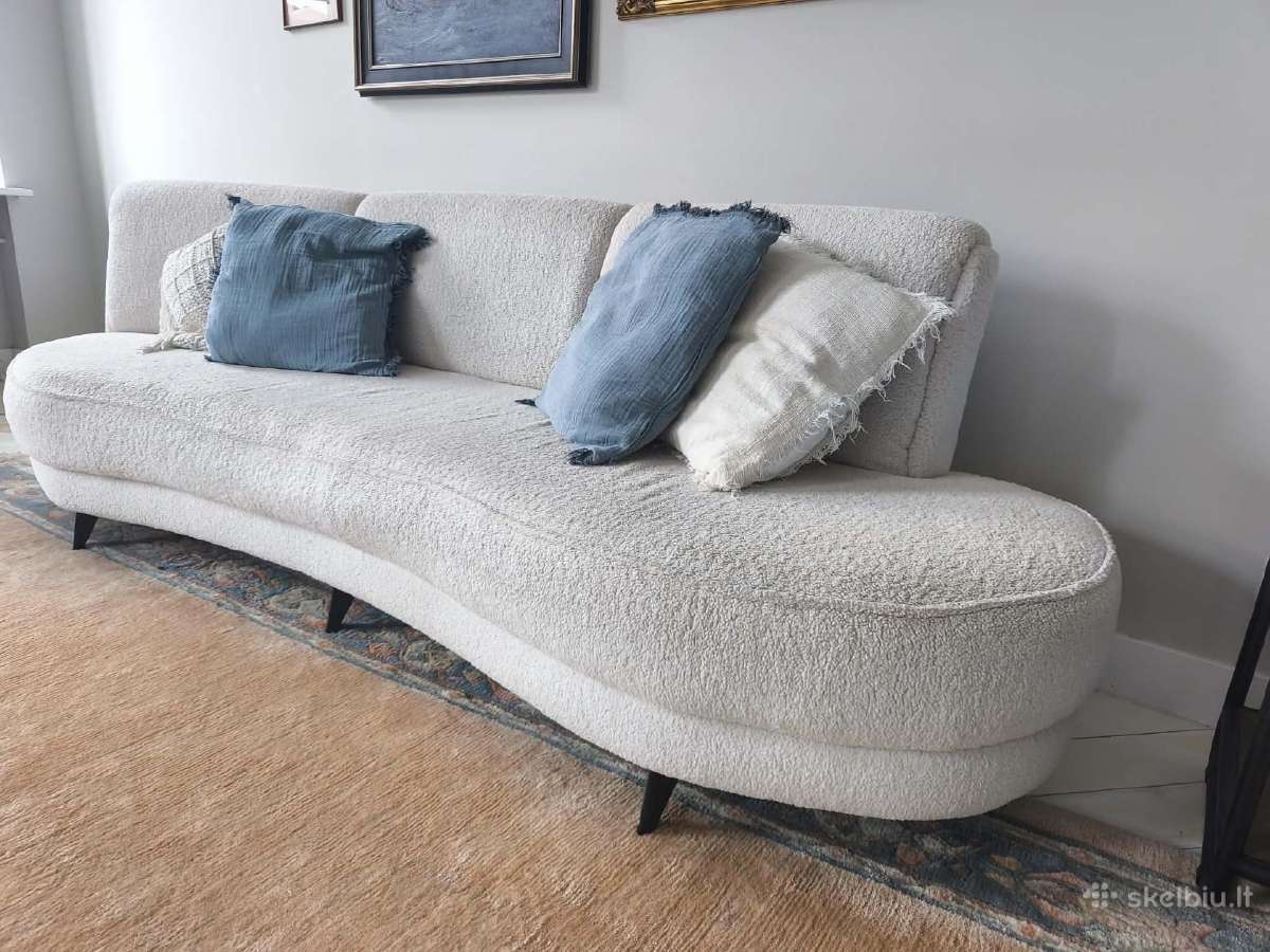 Sofa su pufu - nuotraukos Nr. 2