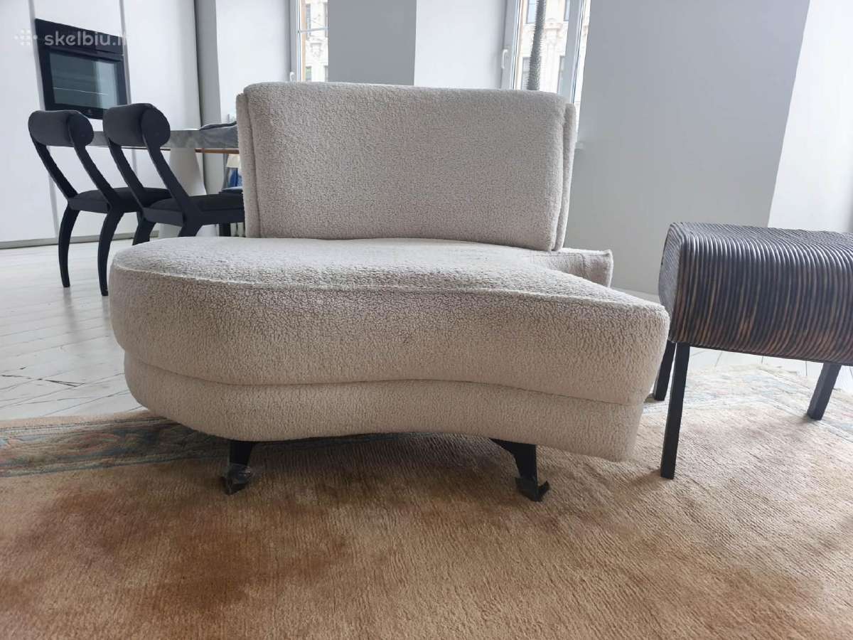Sofa su pufu - nuotraukos Nr. 4