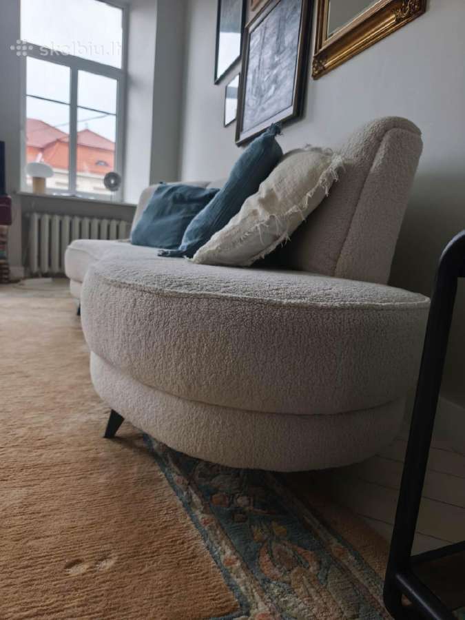 Sofa su pufu - nuotraukos Nr. 5