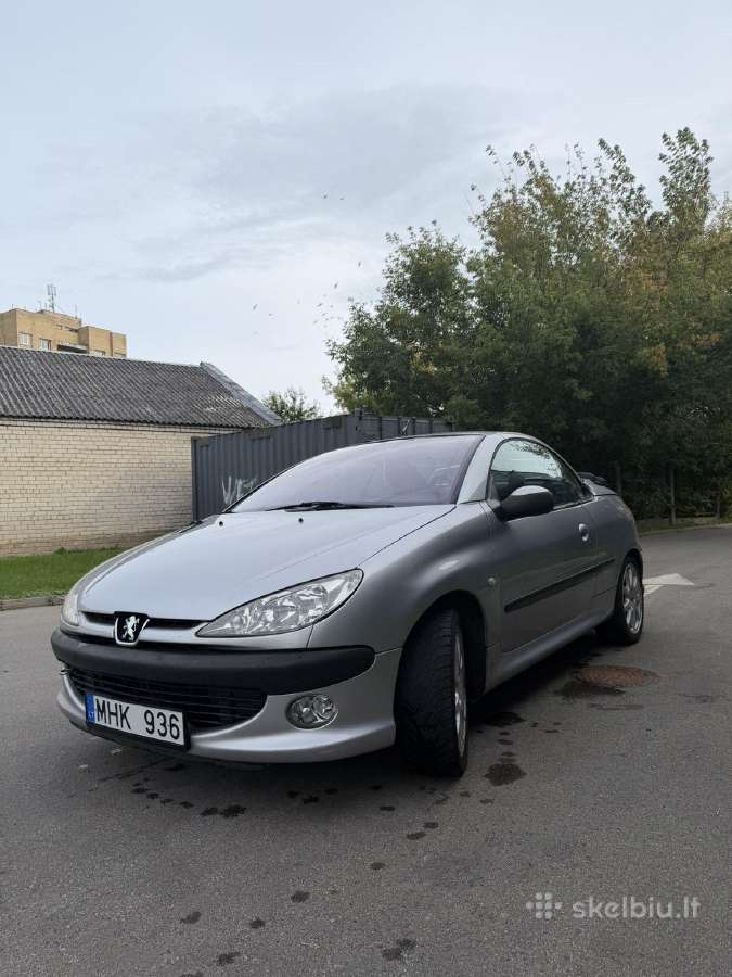 Peugeot 206cc - nuotraukos Nr. 6
