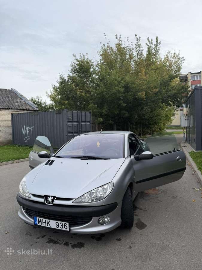 Peugeot 206cc - nuotraukos Nr. 13