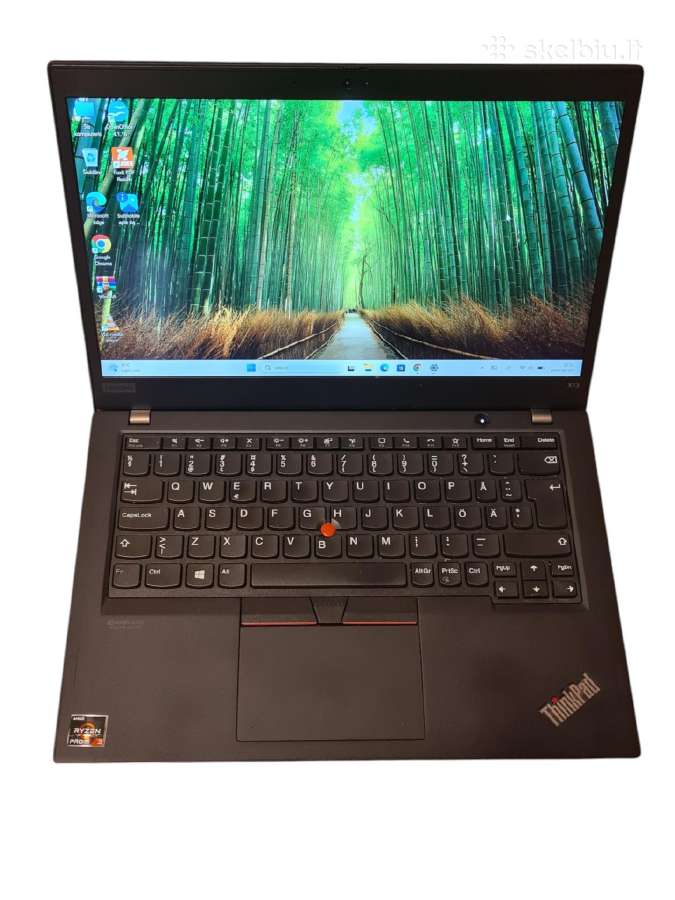Lenovo Thinkpad X13 Gen 1 – Ryzen 3 Pro / 8gb/256g - nuotraukos Nr. 2